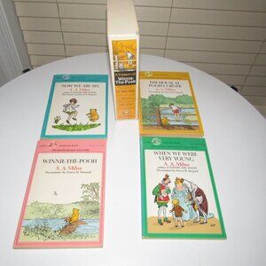 A.A. Milne “Winnie-the-Pooh” 4-Book Boxed Set –Vintage Dell Yearling Collection